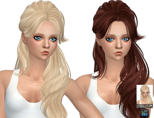 Sims 4 SkySims Hair 068 Retexture at Simista