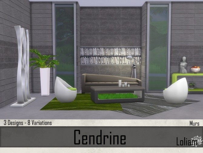 Sims 4 Cendrine wallpapers by Loliam at Sims Artists