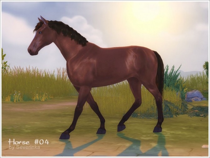 Sims 4 Horses (deco) at Sims by Severinka
