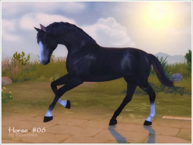 Horses (deco) at Sims by Severinka » Sims 4 Updates