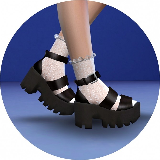 Sims 4 Chunky Sandals at Marigold