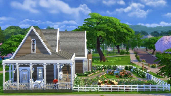 Sims 4 Old Parsonage house at Hafuhgas Sims Geschichten