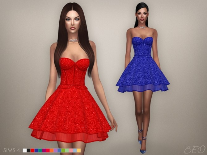 Sims 4 Cristina collection Baby doll dress at BEO Creations