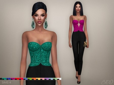 Cristina collection Jumpsuit at BEO Creations