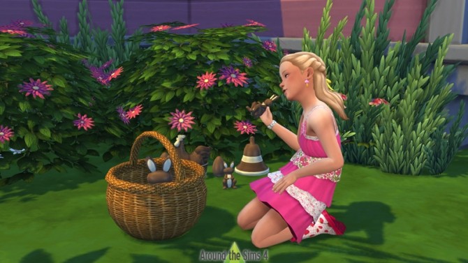 Sims 4 Playable Easter Chocolates by Sandy at Around the Sims 4