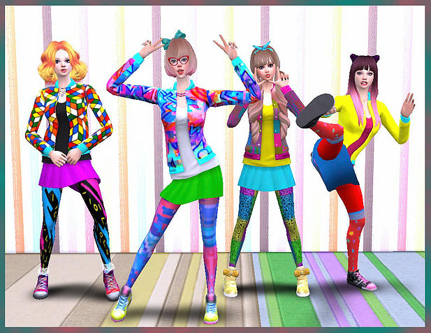 Sims 4 Combination pose 01 at A luckyday