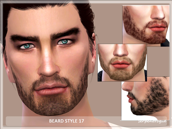 Sims 4 Beard Style 17 by Serpentrogue at TSR