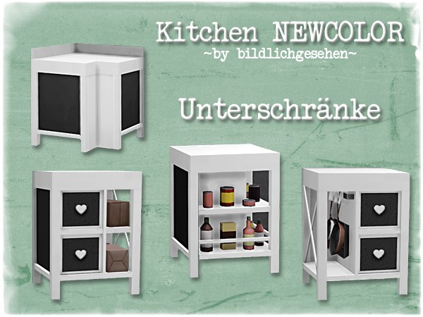 Sims 4 Kitchen NEWCOLOR at Akisima