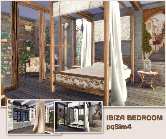 Ibiza Bedroom At Pqsims4 Sims 4 Updates