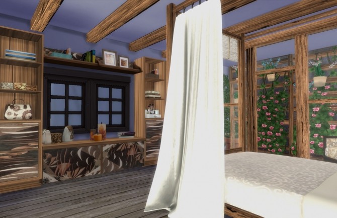 Sims 4 Ibiza Bedroom at pqSims4