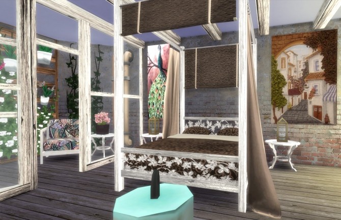 Sims 4 Ibiza Bedroom at pqSims4
