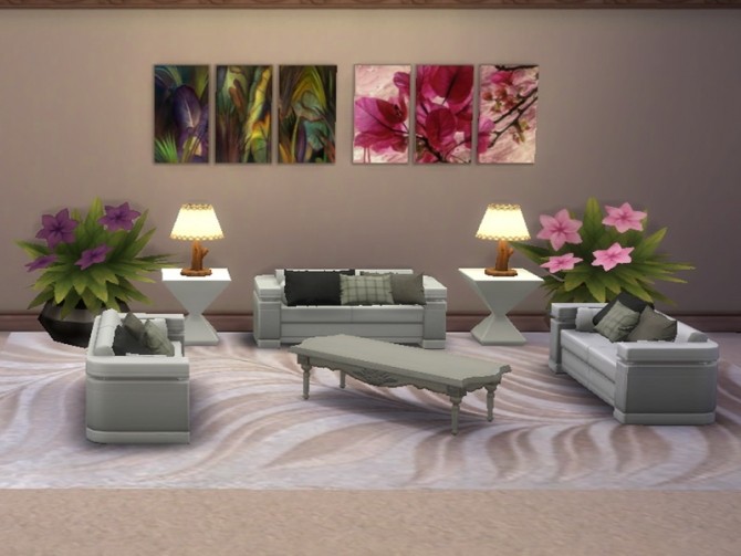 Sims 4 Leaves can be beautiful paintings at Trudie55