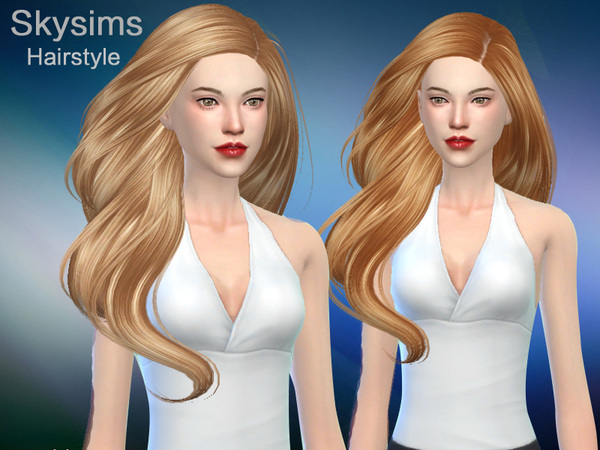 Sims 4 Grace hair 285 by Skysims at TSR
