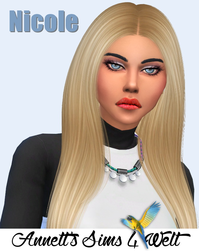 Sims 4 Nicole at Annett’s Sims 4 Welt