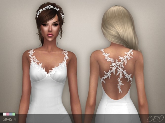 Sims 4 Claire dress at BEO Creations