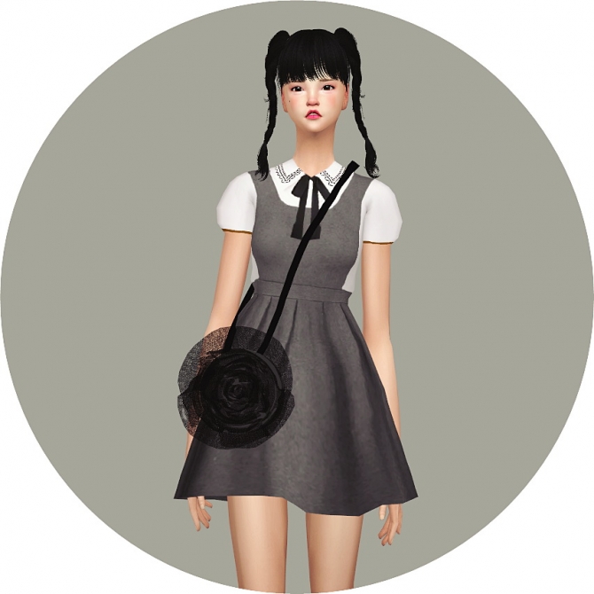 Rose Cross Bag at Marigold » Sims 4 Updates