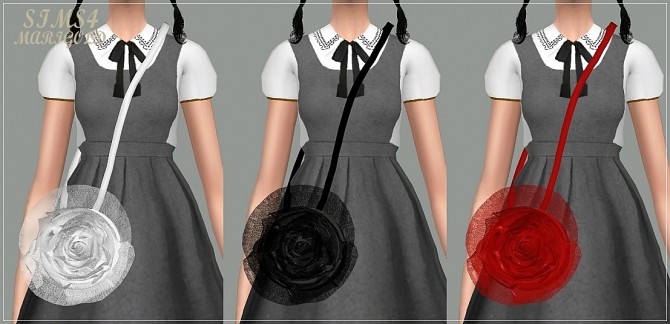 Sims 4 Rose Cross Bag at Marigold