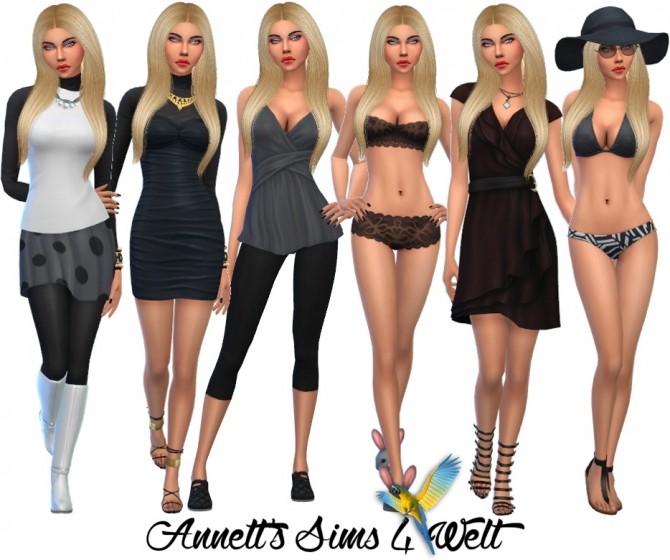 Sims 4 Nicole at Annett’s Sims 4 Welt