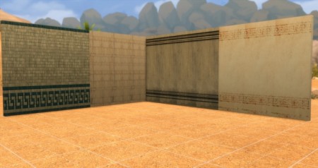 Ancient Greek Set at HiddenMoon’s Sims4