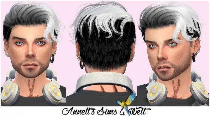 Sims 4 Antos Hair Electric Recolors at Annett’s Sims 4 Welt