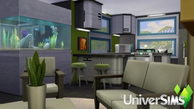 Sims 4 Les Iris house by chipie cyrano at L’UniverSims