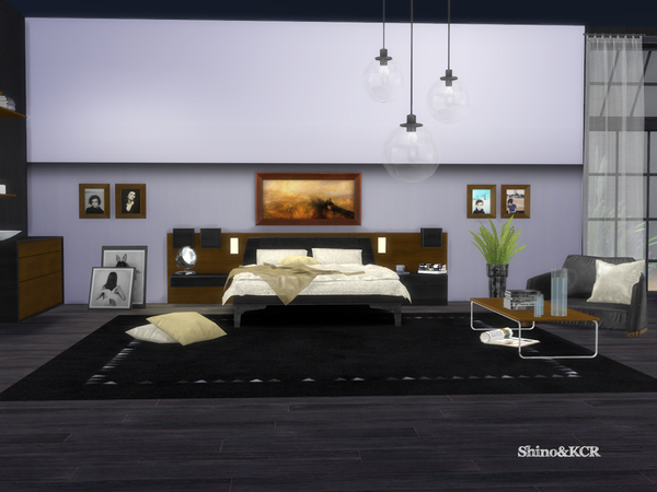 Sims 4 Cologne bedroom by ShinoKCR at TSR