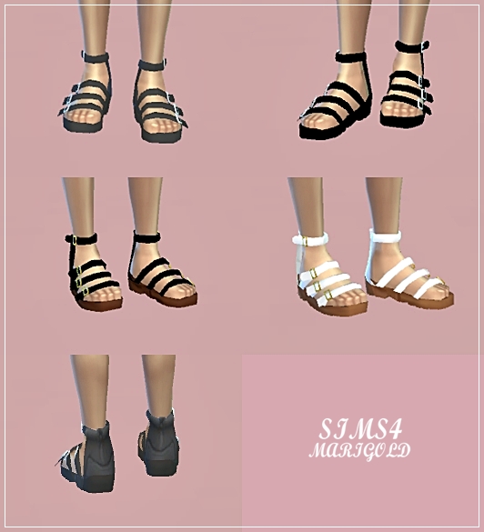Sims 4 Male Sandals at Marigold