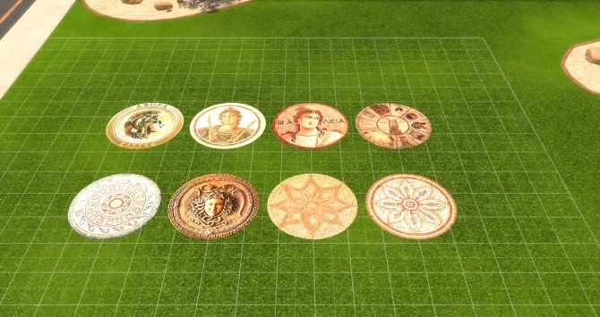 Sims 4 Ancient Greek Set at HiddenMoon’s Sims4