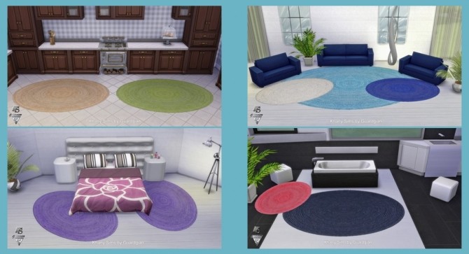 Sims 4 Canne à sucre rugs by Guardgian at Khany Sims
