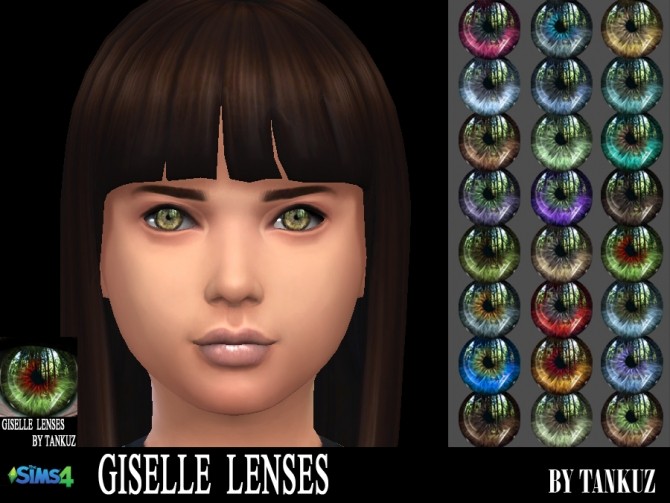 Sims 4 Giselle Lenses at Tankuz Sims4