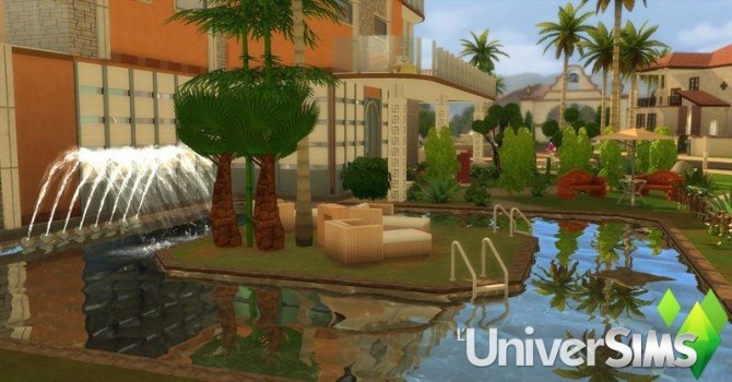 Sims 4 Pilotis Torride house by Coco Simy at L’UniverSims