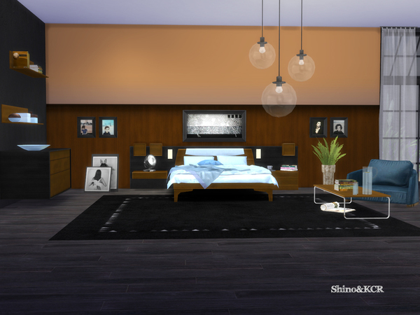 Sims 4 Cologne bedroom by ShinoKCR at TSR