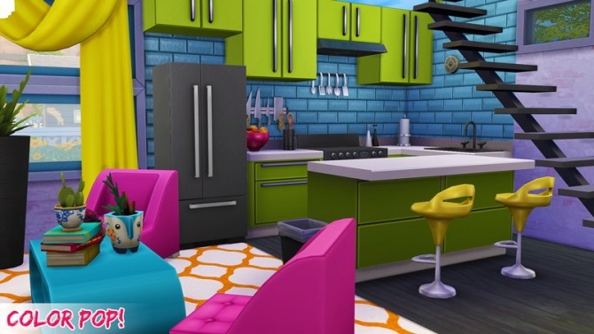 Sims 4 Color POP house at 4 Prez Sims4