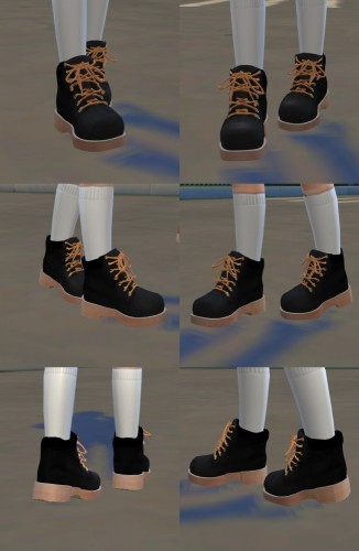 Child Hiking Boots at Marigold » Sims 4 Updates