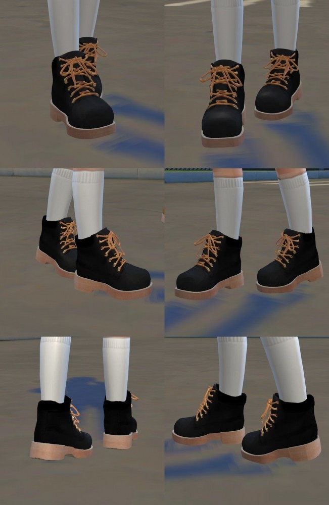 Sims 4 Child Hiking Boots at Marigold