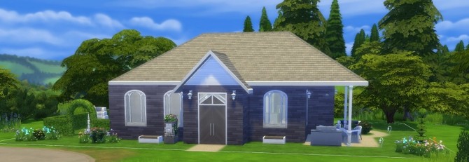 Sims 4 House by thepinkpanther at Beauty Sims