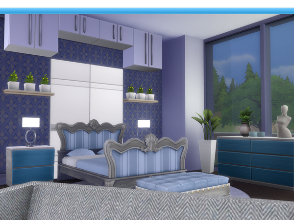 Sims 4 Blue Lagoon house by lenabubbles82 at TSR