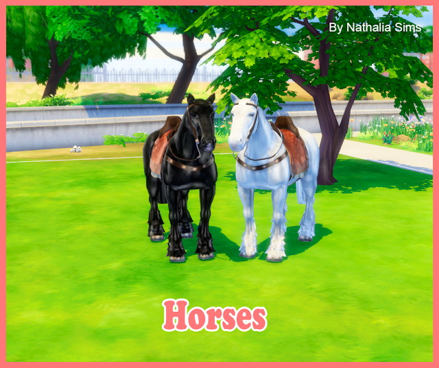 Sims 4 Horses at Nathalia Sims