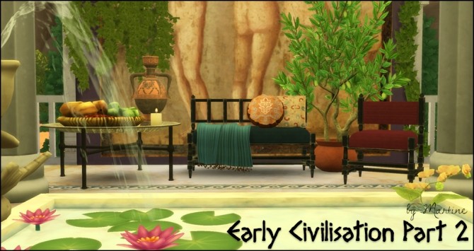Sims 4 Early Civilisaton CC part 2 at Martine’s Simblr