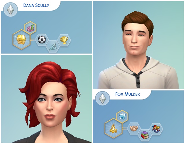 Sims 4 X Files Dana Scully & Junger Erwachsener at Beauty Sims