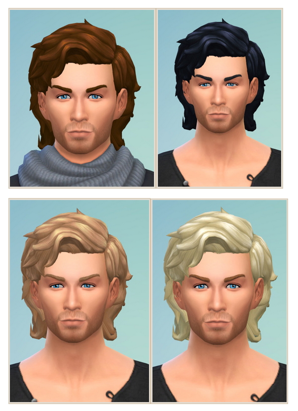 Sims 4 Windy Hair Male at Birksches Sims Blog