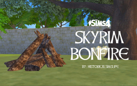 SKYRIM Bonfire by Anni K at Historical Sims Life