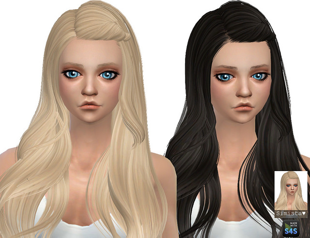 Sims 4 Skysims 157 Amy Hair at Simista