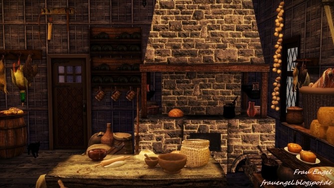 Sims 4 Medieval Bakery at Frau Engel