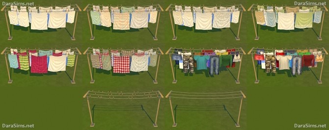 Sims 4 Laundry Decor Set at Dara Sims