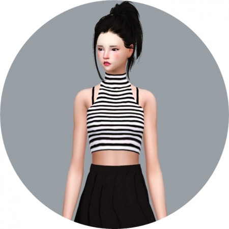 Idol Crop Top at Marigold » Sims 4 Updates