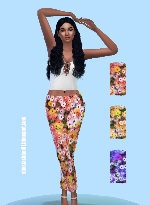 Sims 4 Pants at Sims Fashion01