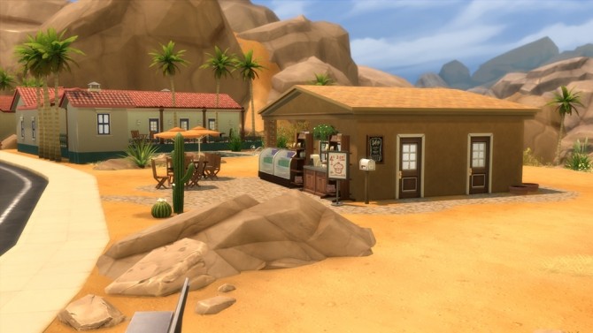 Sims 4 Oasis Outdoor Bakery at Hafuhgas Sims Geschichten