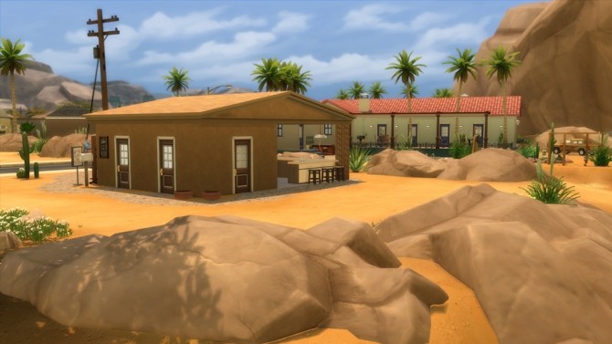 Sims 4 Oasis Outdoor Bakery at Hafuhgas Sims Geschichten