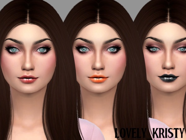 Sims 4 Gloss 01 by Lovely Kristy at TSR